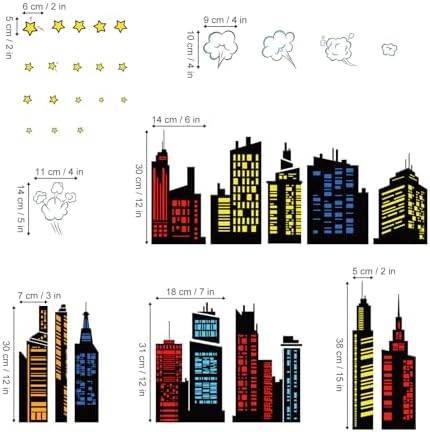 Vue 4 de Decalmile Stickers Muraux Colore
