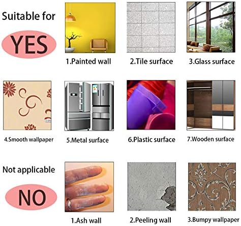 Vue 7 de Autocollants Muraux En Forme