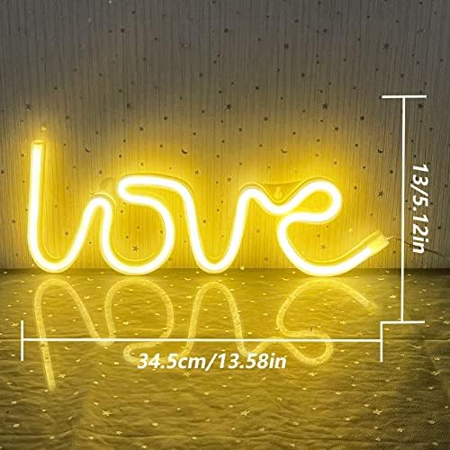 Vue 2 de Love Neon Light Signes