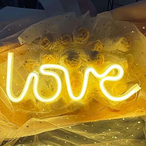 Vue 3 de Love Neon Light Signes