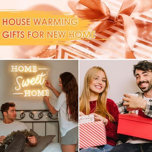 Vue 3 de Enseigne Neon Home Sweet