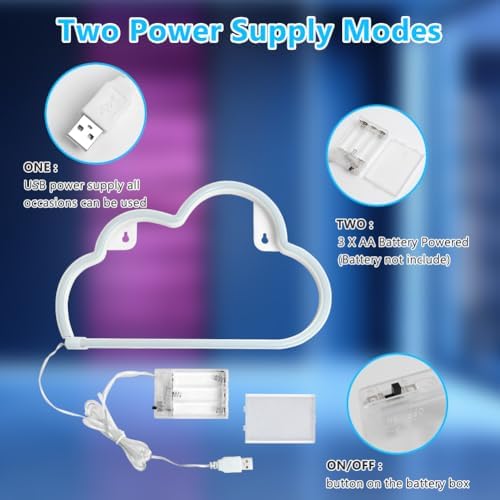 Vue 5 de Lampe Neon Led En