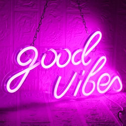 Vue 4 de Neon Good Vibes Signsgood