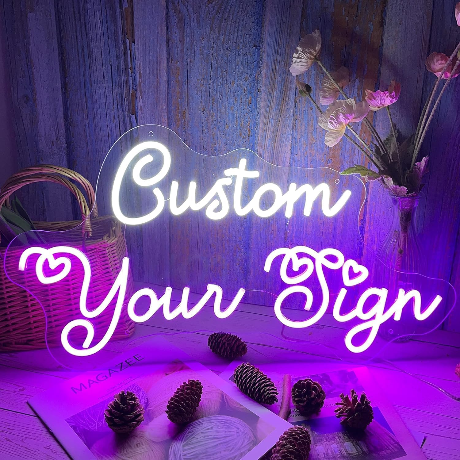 Enseigne Lumineuse Neon Personnalisable