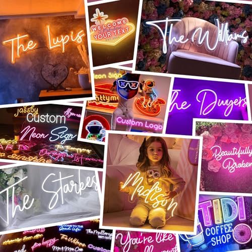 Vue 3 de Enseigne Lumineuse Neon Personnalisable