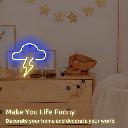 Vue 5 de Weeddy Neon Led Nuage