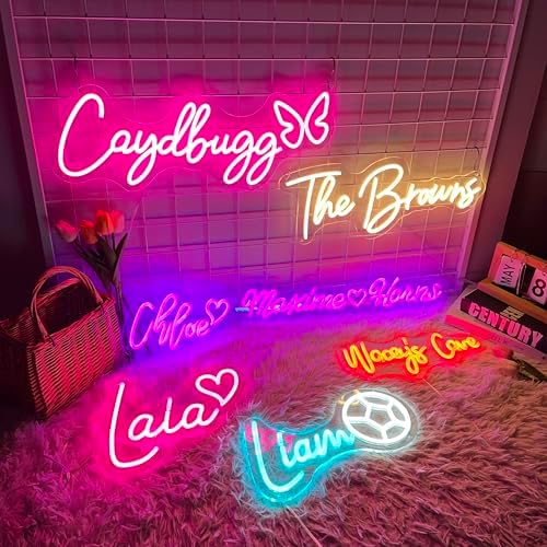 Vue 2 de Neon Personnalisable Enseigne Lumineuse