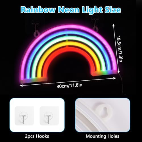 Vue 2 de Lampe Arc En Ciel