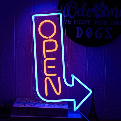 Vue 2 de Fleche Neon Lumiere Led