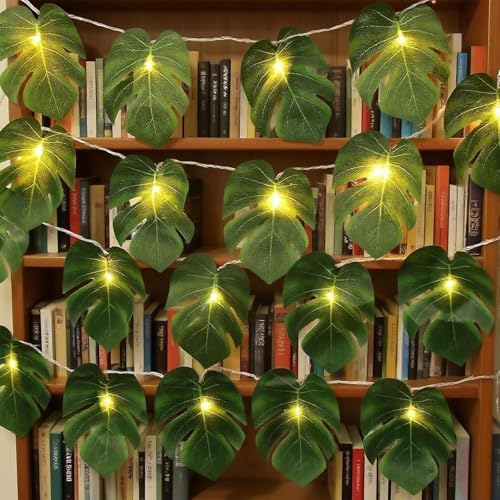 Vue 3 de Guirlande Lumineuse En Feuilles