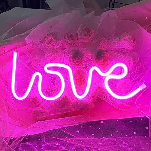 Vue 3 de Led Love Enseigne Au