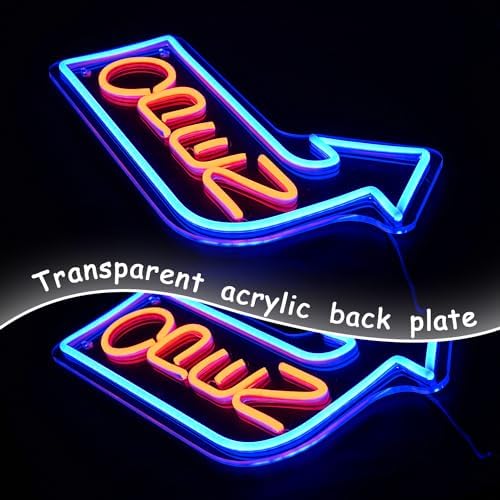 Vue 4 de Fleche Neon Lumiere Led