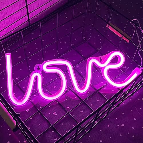Vue 4 de Led Love Enseigne Au