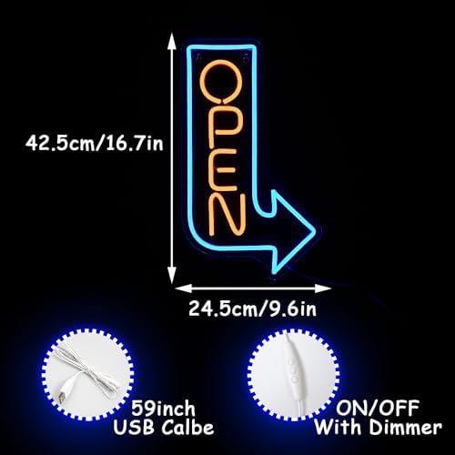 Vue 5 de Fleche Neon Lumiere Led