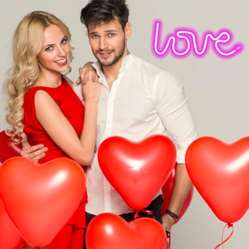 Vue 6 de Led Love Enseigne Au