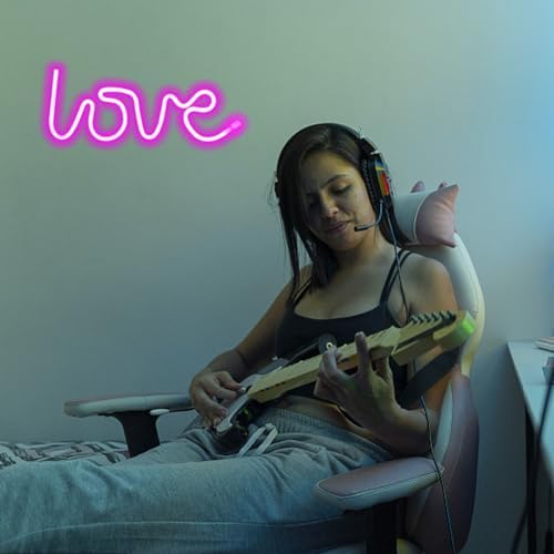 Vue 5 de Enseigne Au Neon Rose