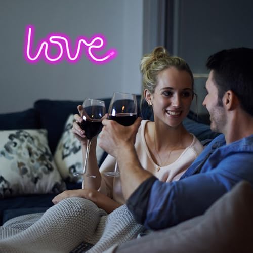 Vue 6 de Enseigne Au Neon Rose