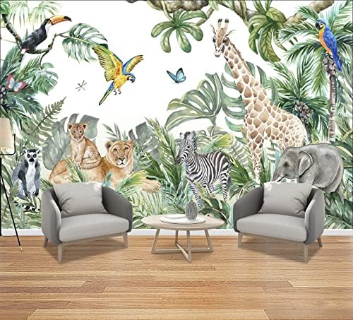 Vue 3 de Papier Peint Intisse Animaux