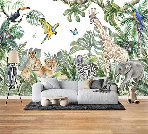 Vue 4 de Papier Peint Intisse Animaux