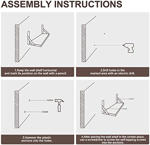 Vue 5 de Agm Etageres Murales Lot