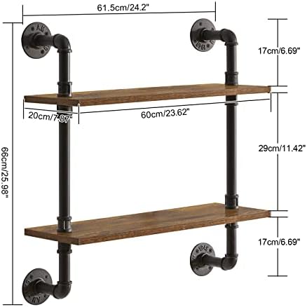 Vue 3 de Ymyny Etagere Murale Mural