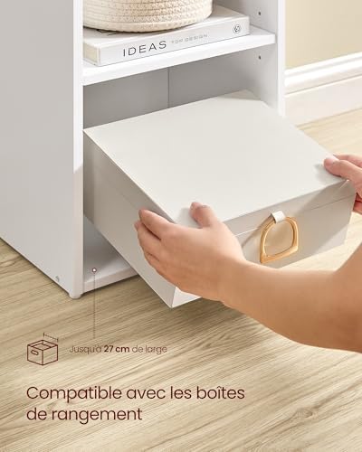 Vue 4 de Vasagle Bibliotheque Etagere Sur