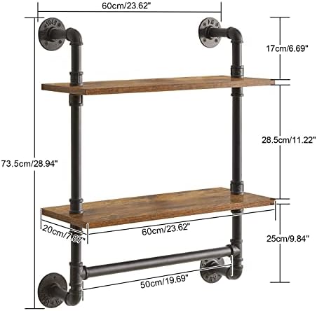 Vue 3 de Ymyny Etageres Murales Pour