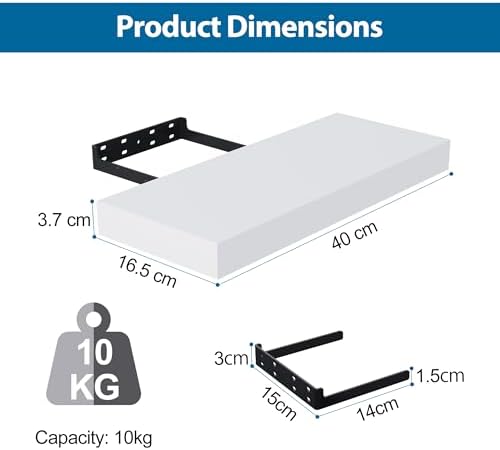 Vue 3 de Bontec Lot De Etageres