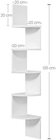 Vue 3 de Vasagle Etagere Dangle Murale