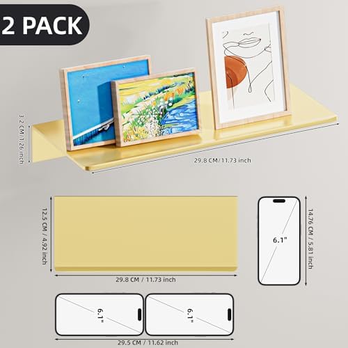 Vue 2 de Etagere Murale En Metal