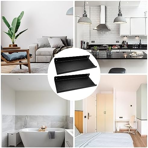 Vue 6 de Pcs Etagere Murale Metal