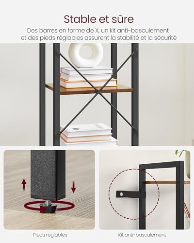 Vue 5 de Vasagle Etagere De Rangement