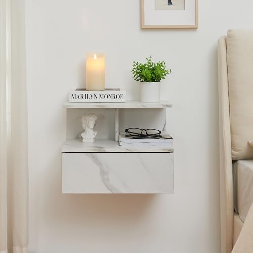 Vue 3 de Encasa Etagere Murale Avec