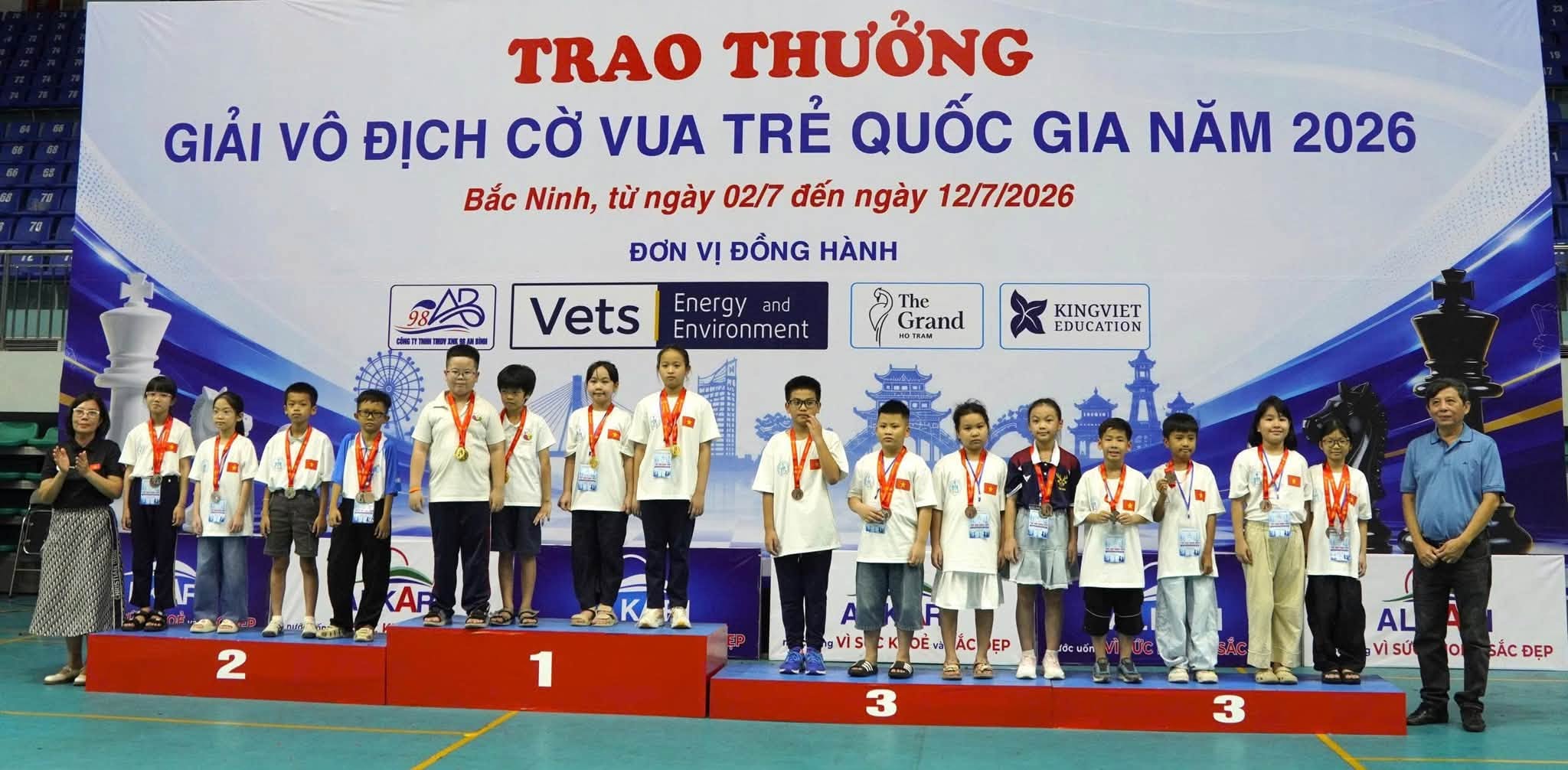 CLB The Reed Chess Gặt Hái Nhiều Thành Tích Xuất Sắc Tại Giải Vô Địch Cờ Vua Trẻ Quốc Gia 2026