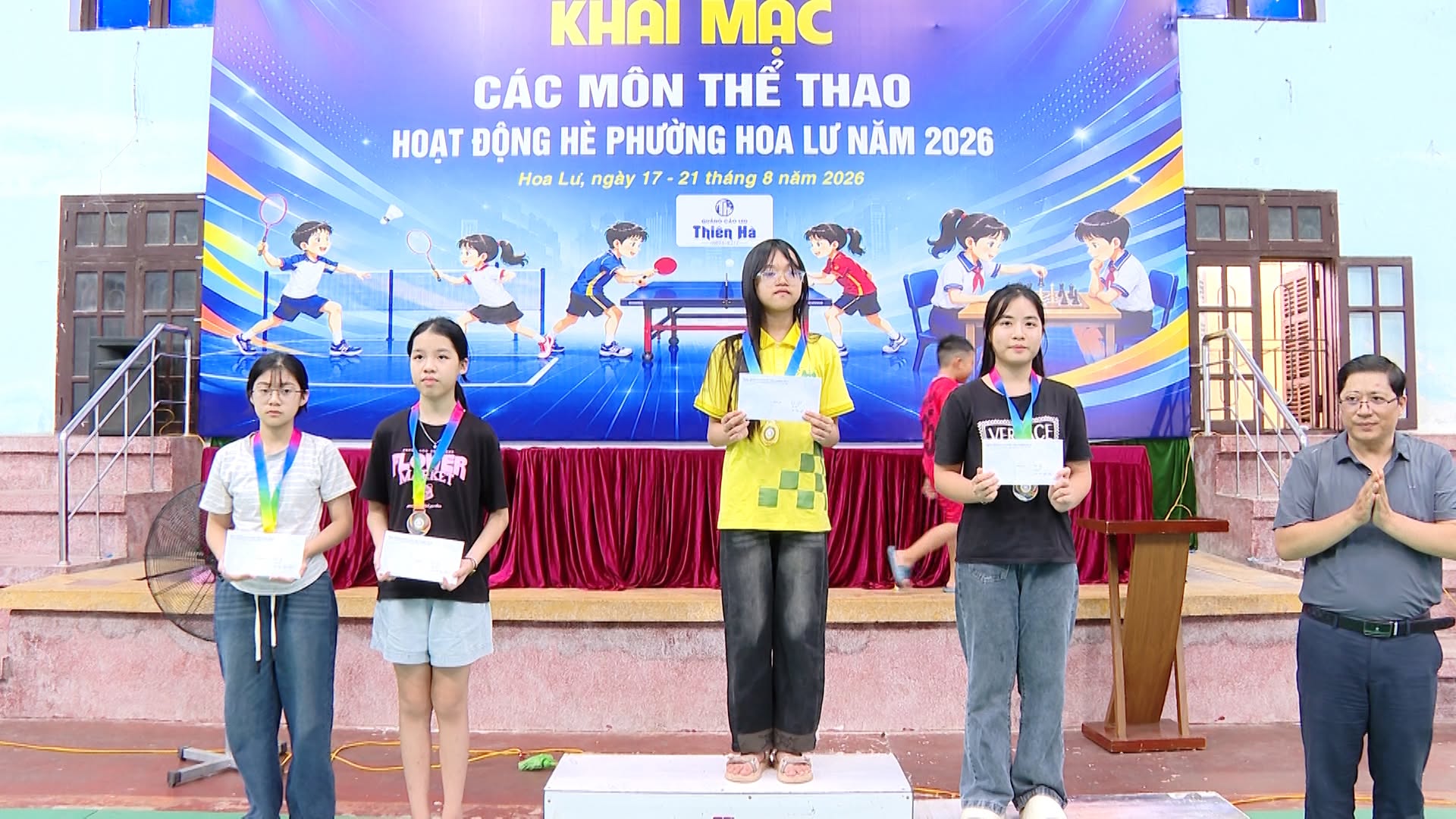 Sôi Nổi Giải Cờ Vua – Hoạt Động Hè Phường Hoa Lư Năm 2026