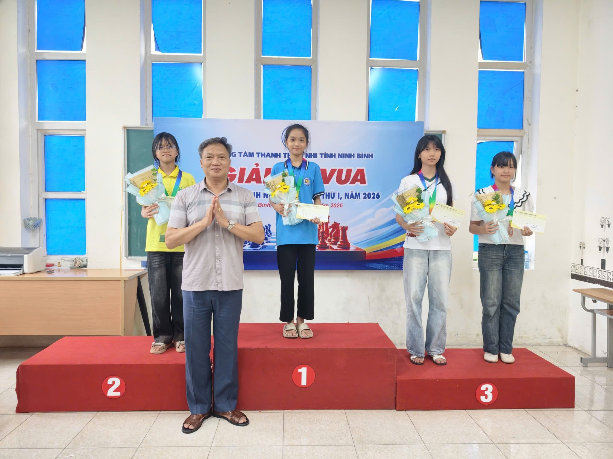 CLB The Reed Chess Rực Rỡ Thành Tích Tại Giải Cờ Vua Thiếu Nhi Tỉnh Ninh Bình Lần Thứ I (Năm 2026)