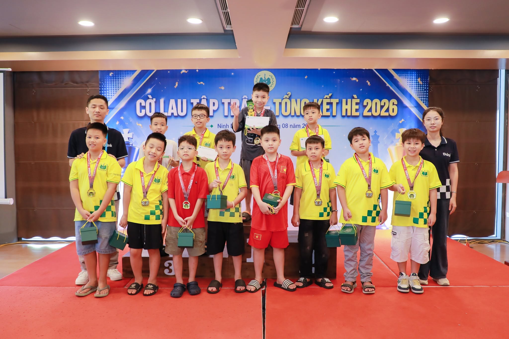 Cờ Lau Tập Trận – Màn Tổng Kết Hè 2026 Đầy Bùng Nổ Và Cảm Xúc Của The Reed Chess