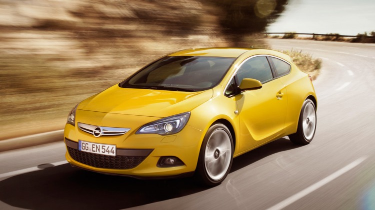 New Opel Astra GTC, which was unveiled at the 2011 Frankfurt motor show.