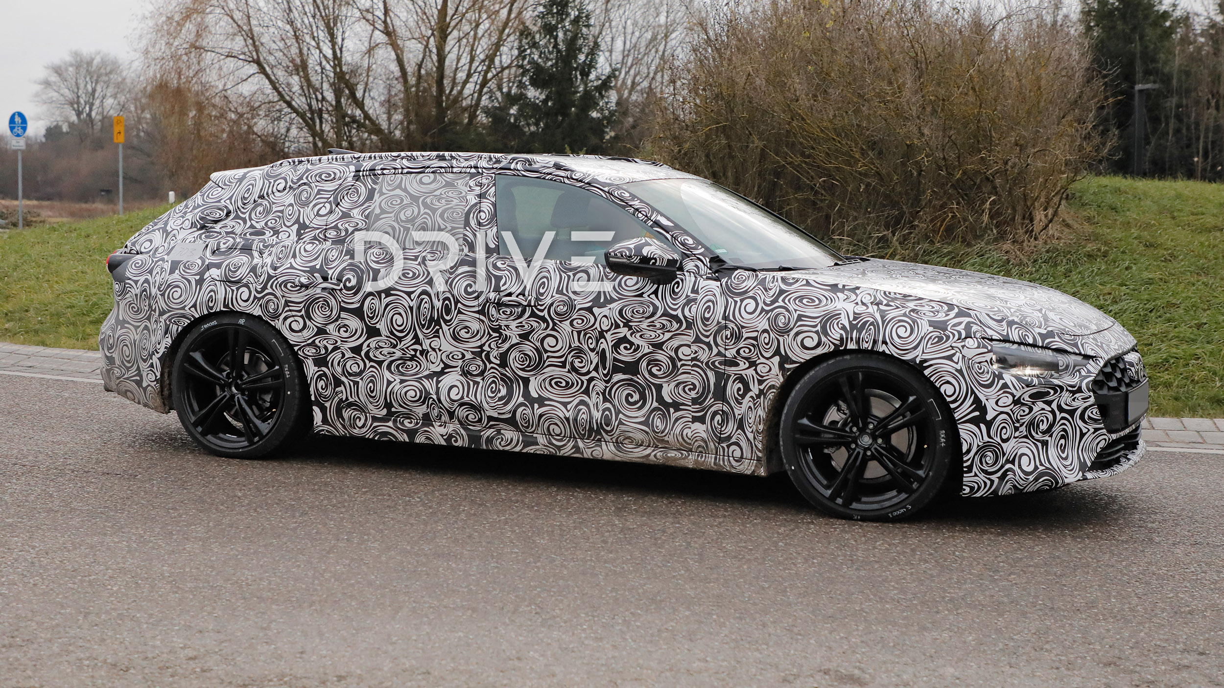 2023 Audi A4 Avant Makes Spy Photo Debut With Dual Exhaust