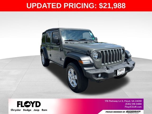 2019 Jeep Wrangler Unlimited Sport S 4x4