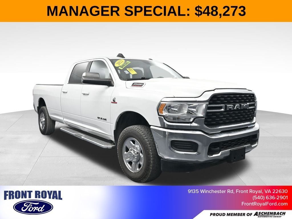 2022 Ram 3500 Big Horn Crew Cab 4x4 8' Box