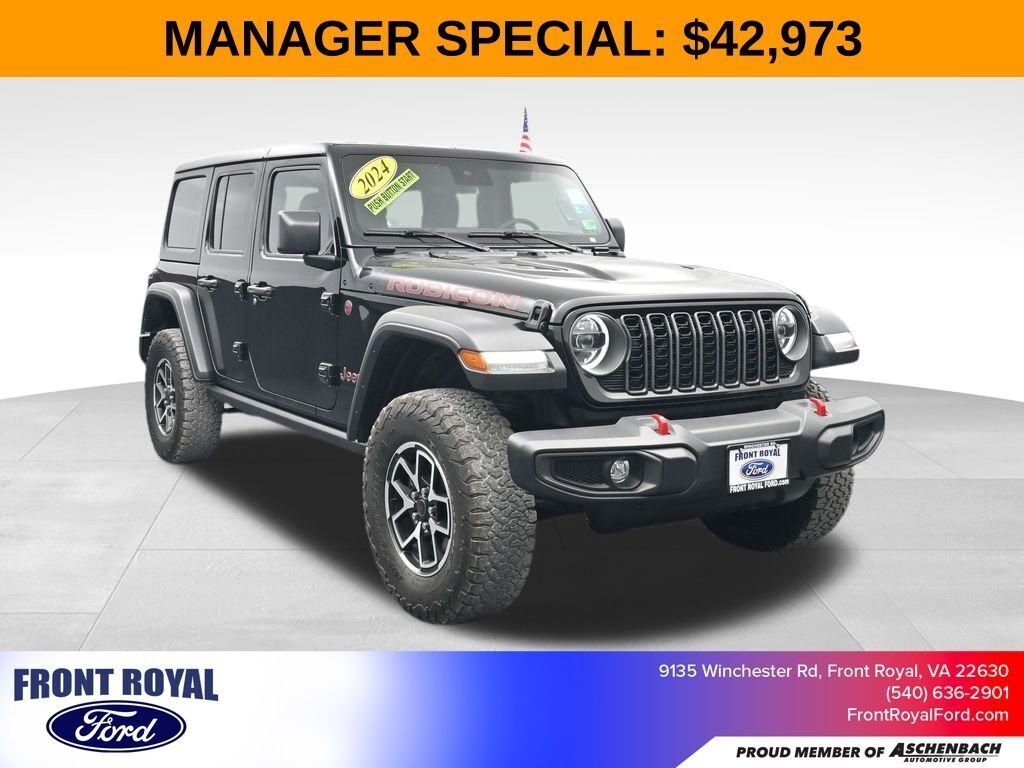 2024 Jeep Wrangler 4-Door Rubicon 4x4