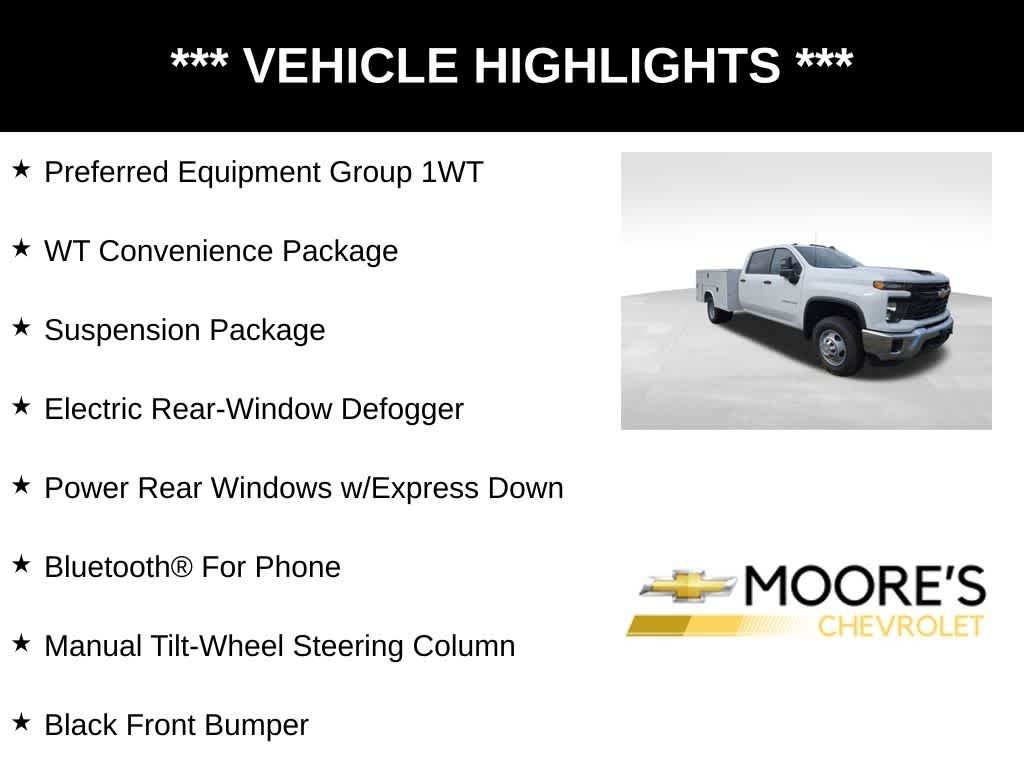 2024 Chevrolet Silverado 3500HD Chassis Work Truck