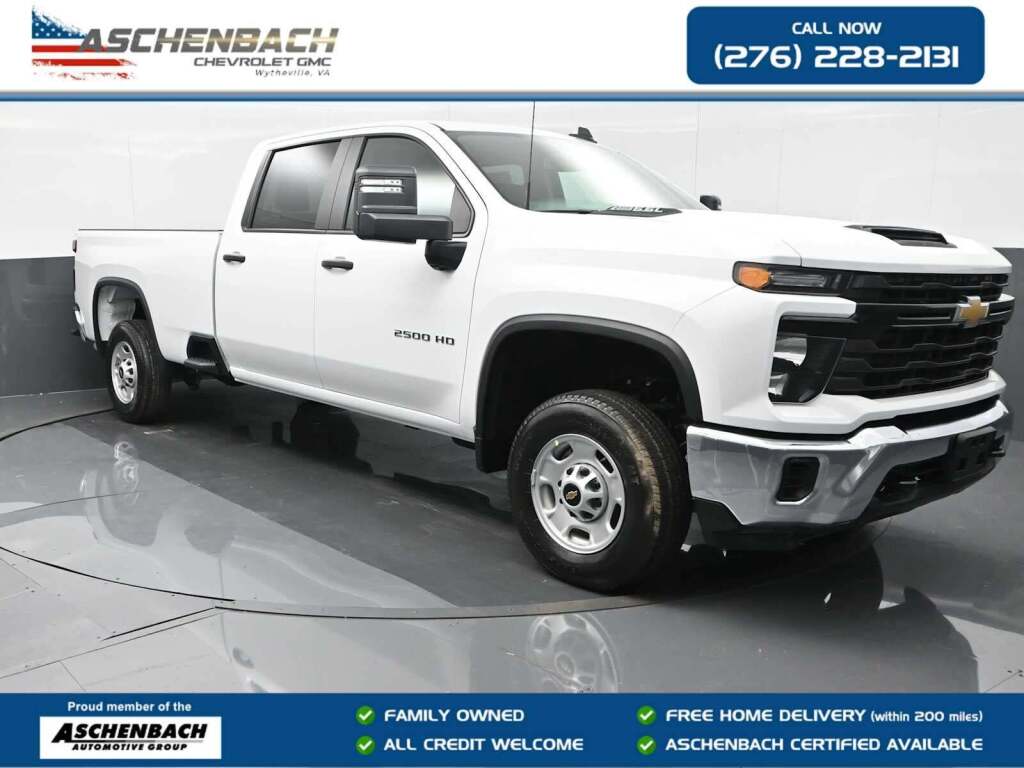 2024 Chevrolet Silverado 2500HD 2WD Crew Cab Long Bed Work Truck