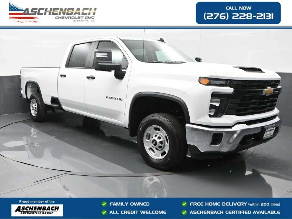 2024 Chevrolet Silverado 2500HD 2WD Crew Cab Long Bed Work Truck