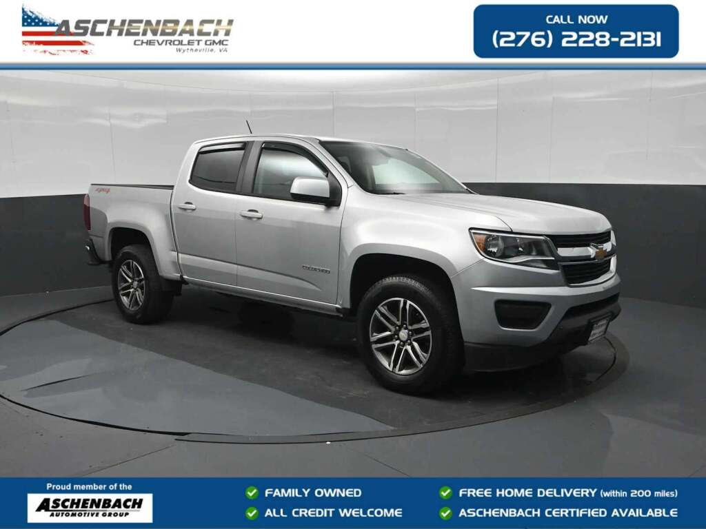 2020 Chevrolet Colorado 4WD Crew Cab Short Box WT