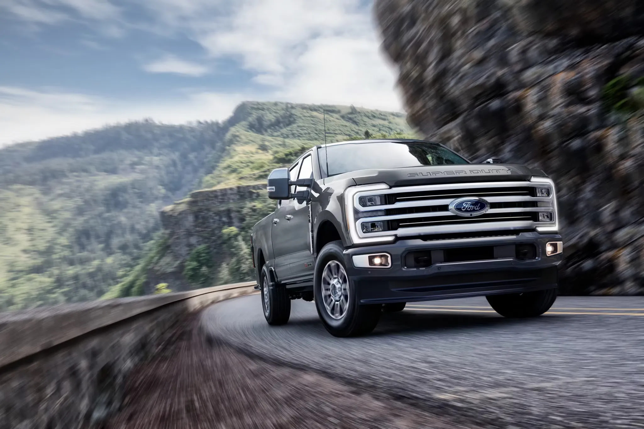 2026 Ford F-350 Super Duty exterior profile.