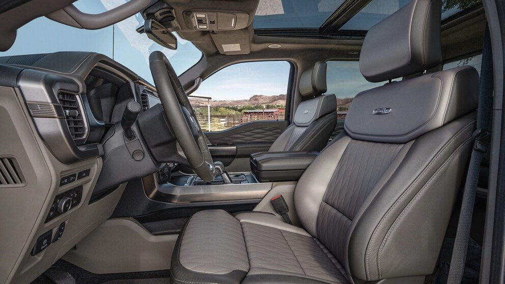 2025 Ford F-150 Interior Space