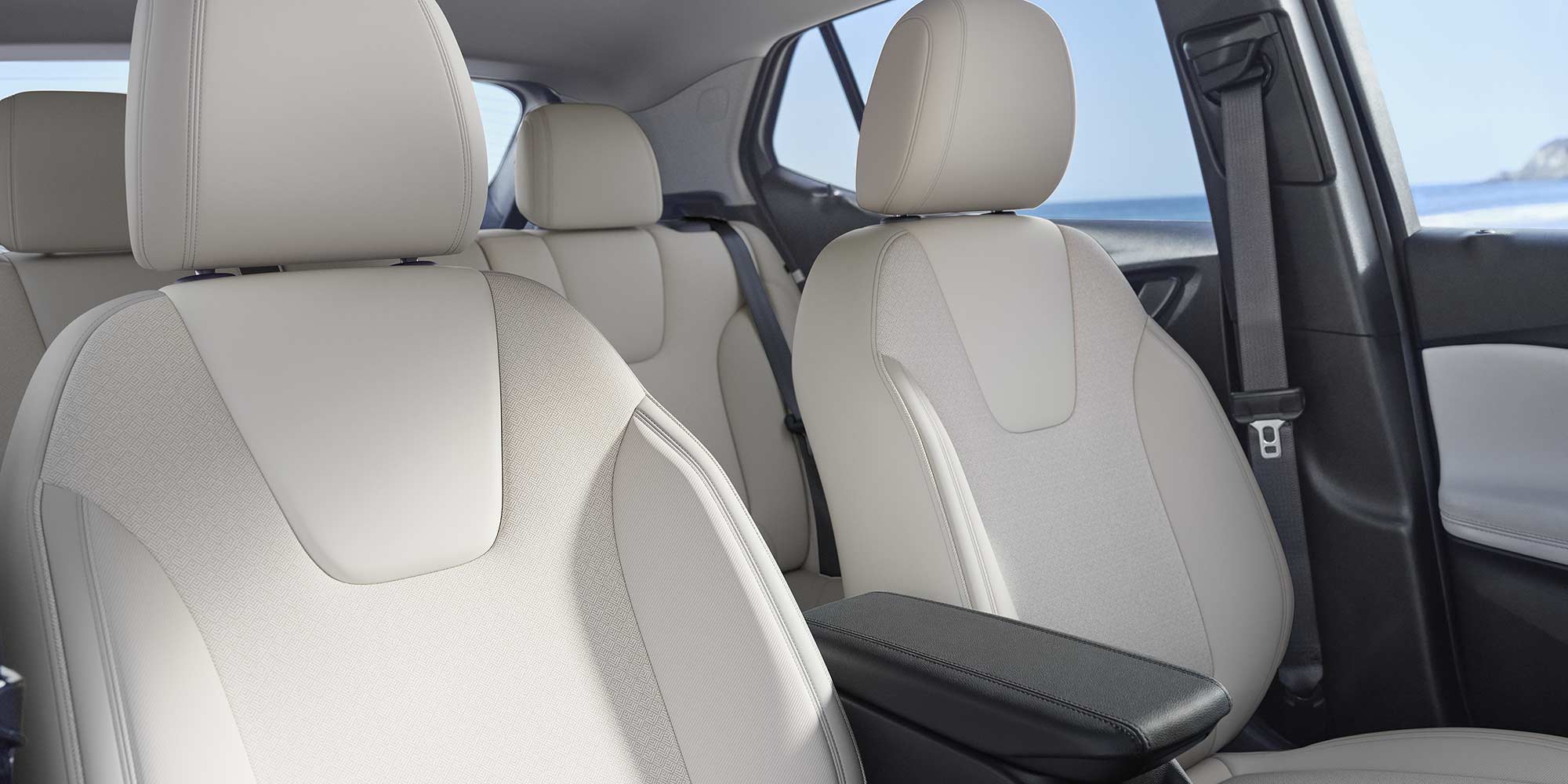 2026 Buick Encore GX Preferred interior showcasing its comfortable seating and dashboard.