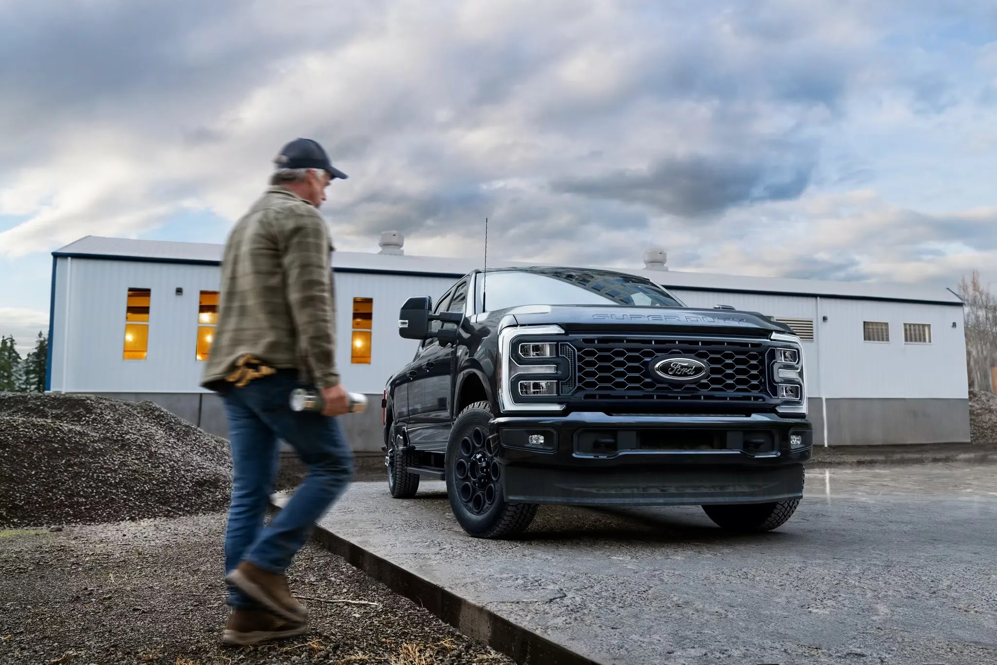 A dynamic image of the 2026 Ford F-350 Super Duty.